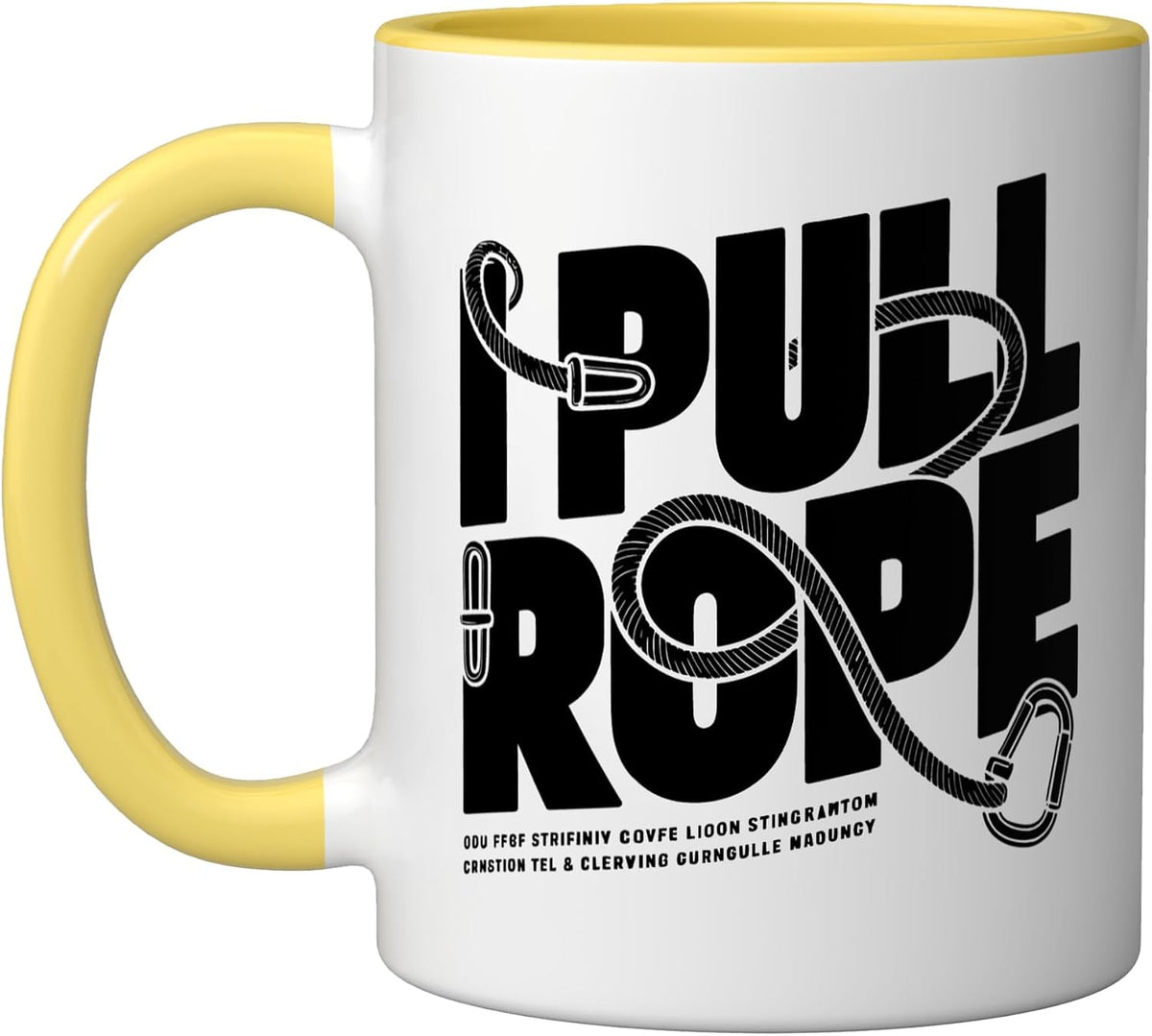 Canyoneering Rope Skills Rappel Rigging Technical Identity Ceramic Mug