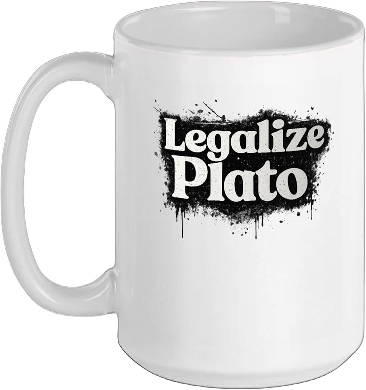 Legalize Plato, Platos Cave Rescue Team Ancient Greek Ceramic Mug