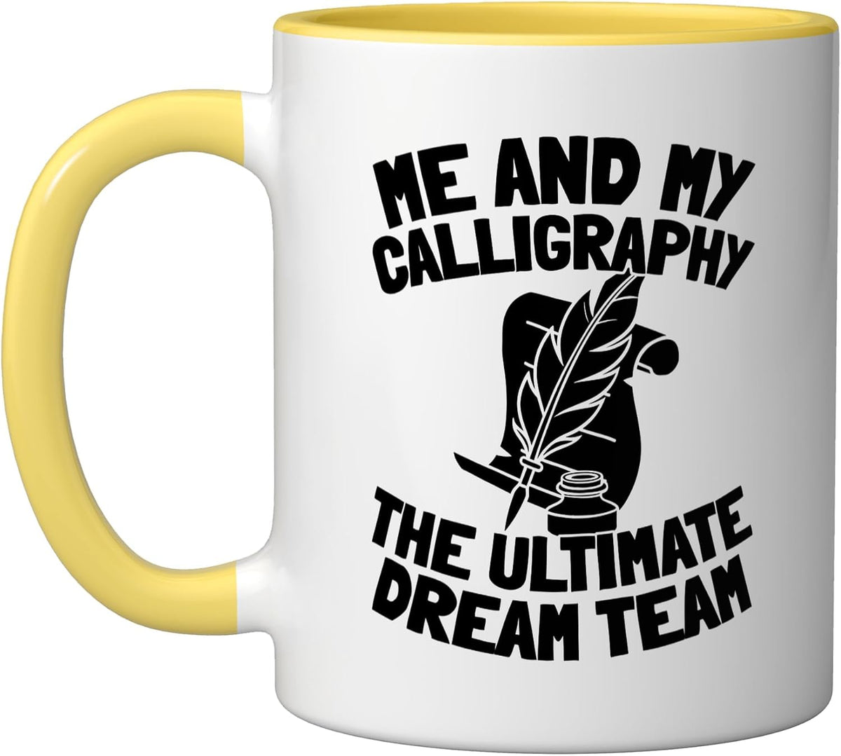 Handwriting - Art Penmanship Calligraphy Ceramic Mug
