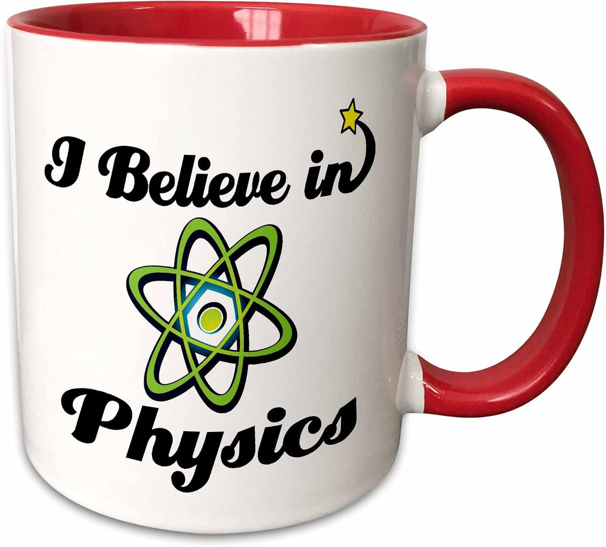 I Believe In Physics I In Designs Ceramic Mug