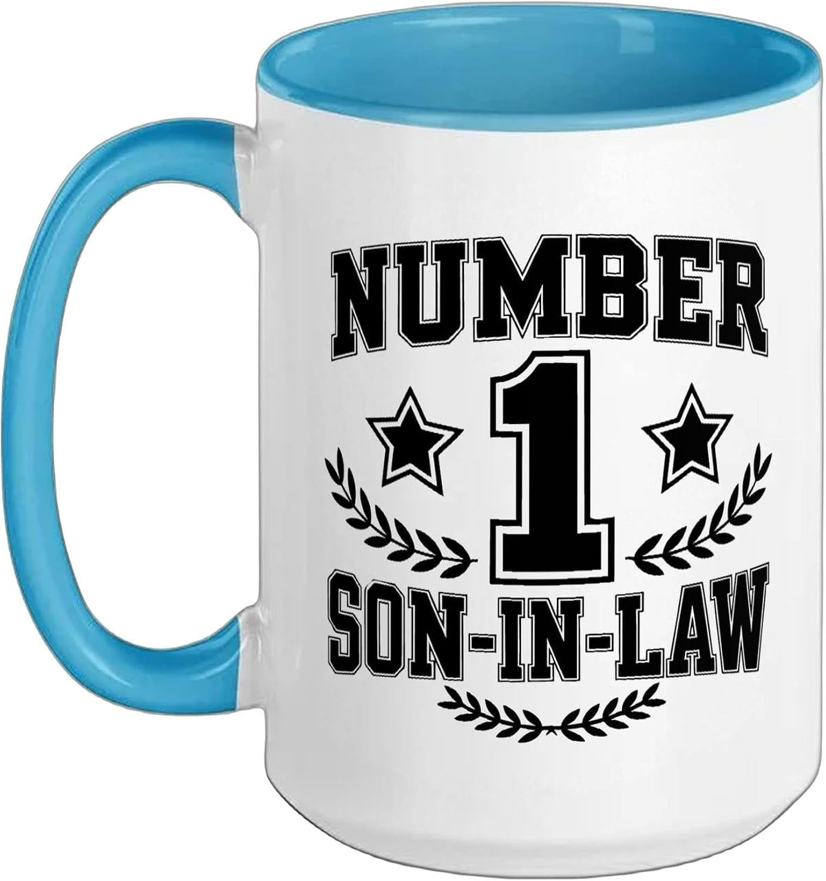 Number One Son Law Favorite Funny Father Mother Humor Ceramic Mug