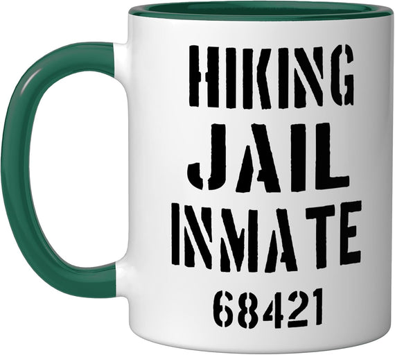 Hiking Jail Inmate 68421 Prisoner Costume Halloween Ceramic Mug