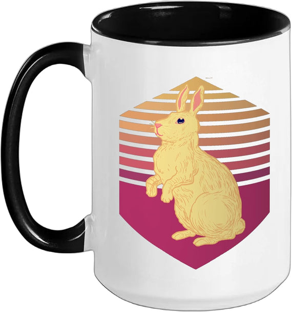 Rabbit Vintage Ceramic Mug