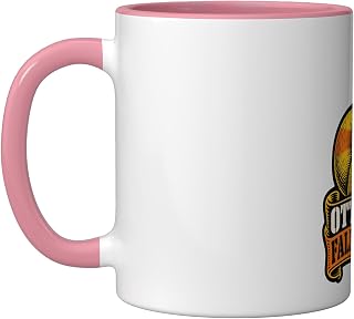 Otters Have Fall Colors Now Candy Corn Otter Ceramic Mug