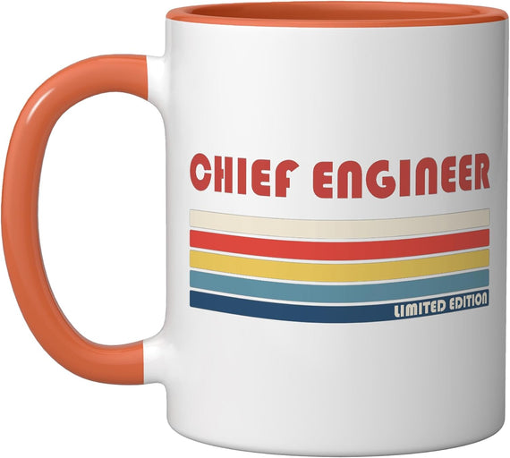 Chief Engineer Limited Edition Retro Ceramic Mug