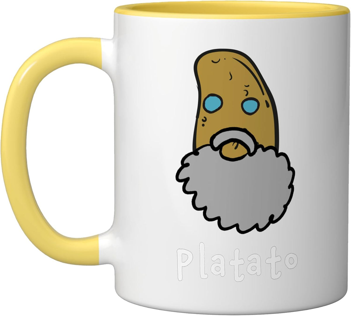 Philosophy Plato Platato Potato Design For Philosophers Ceramic Mug