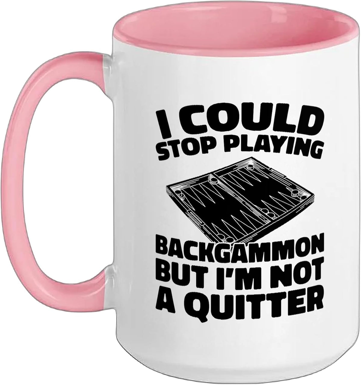 Dice Strategy - Board Game Backgammon Ceramic Mug