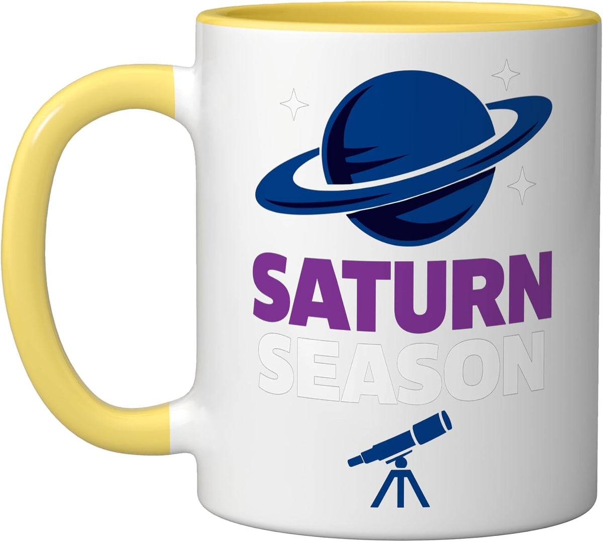 Planetary Observer Telescope Astronomy Amateur Astronomer Ceramic Mug
