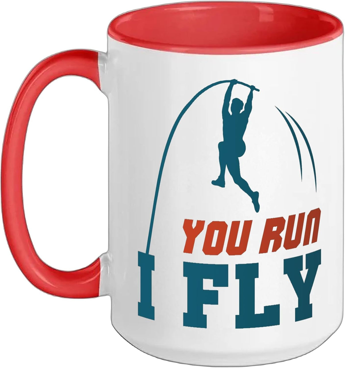 Pole Vault Vaulting Vaulter Track And Field Athlete Ceramic Mug