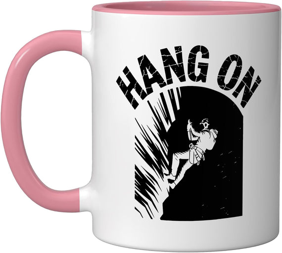 Canyoneering Rope Coil Desert Canyon Backdrop Adventure Ceramic Mug