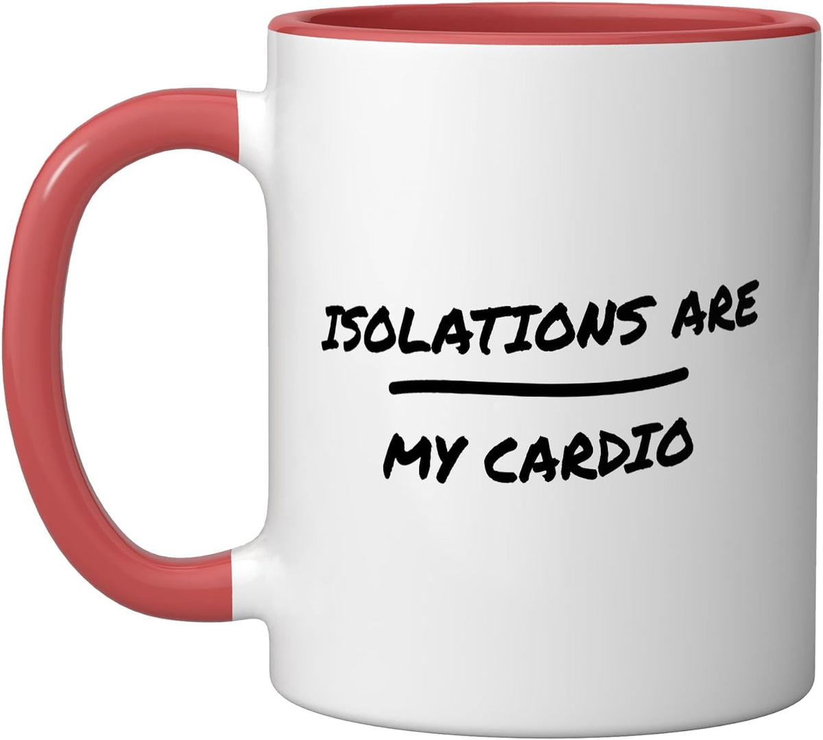 Belly Dance - Isolations Are My Cardio - Belly Dancer Ceramic Mug