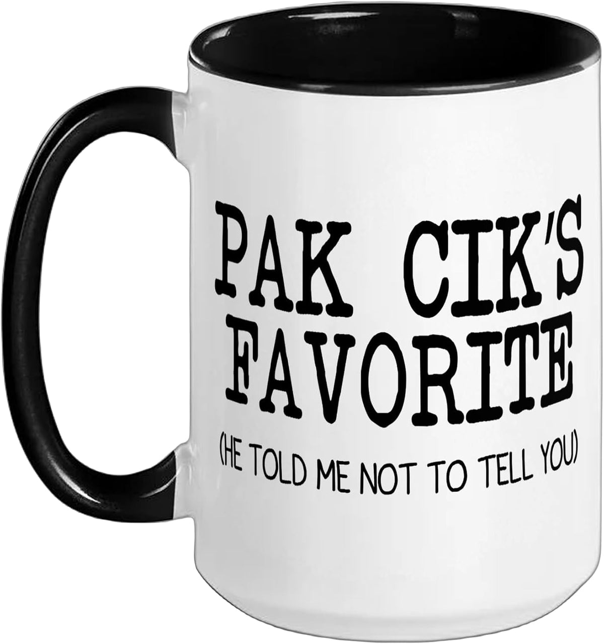 Pak Cik’S Favorite Funny Family Grandson Granddaughter Ceramic Mug