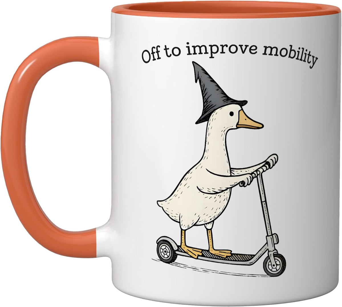 Off To Improve Mobility Pt Ot Funny Physical Therapy Humor Ceramic Mug