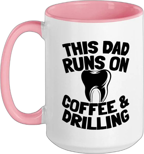 Dentist Coffee Tooth Doctor Teeth - Dental Father Dad Ceramic Mug