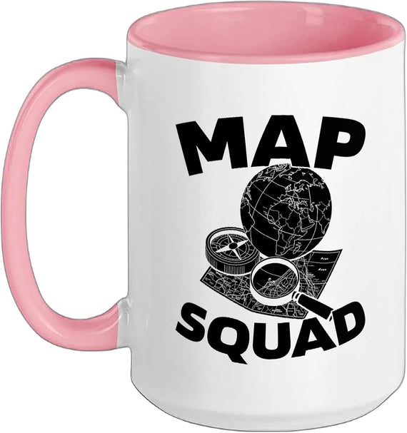 Geography Squad Geology - Geographer Geography Ceramic Mug