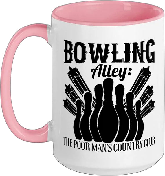 Bowling Alley Humor Ceramic Mug