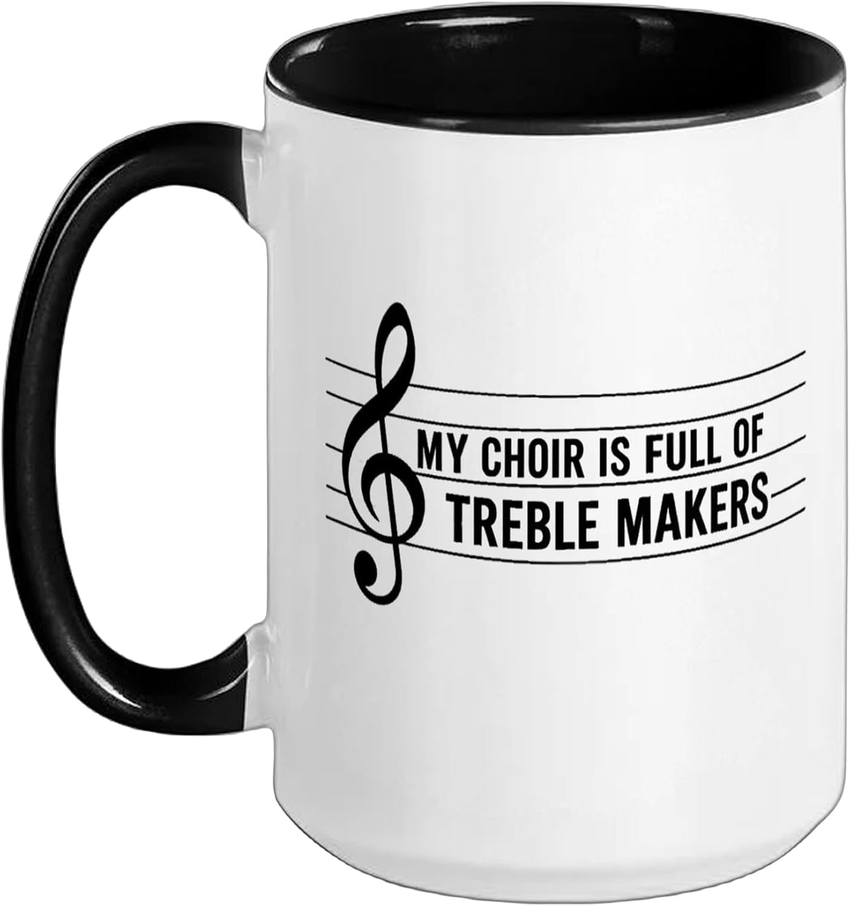 Gifts Funny Choir Directorteacher Appreciation Treble Ceramic Mug