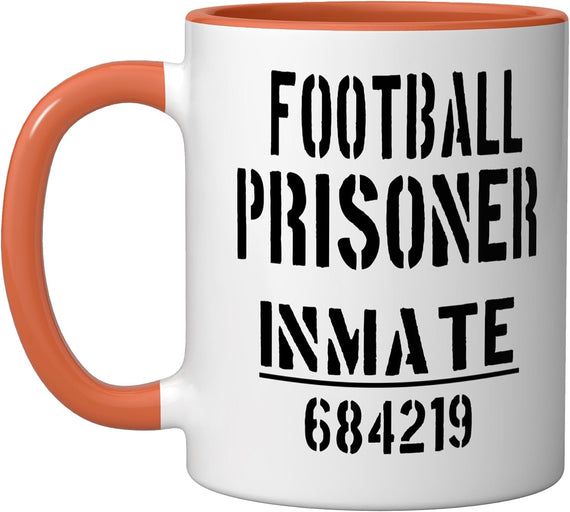 Football Halloween Costume Prisoner Jail Inmate Ceramic Mug