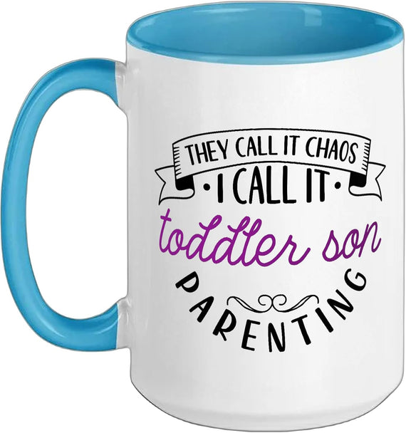 Chaos Coordinator Mother - Toddler Son Ceramic Mug