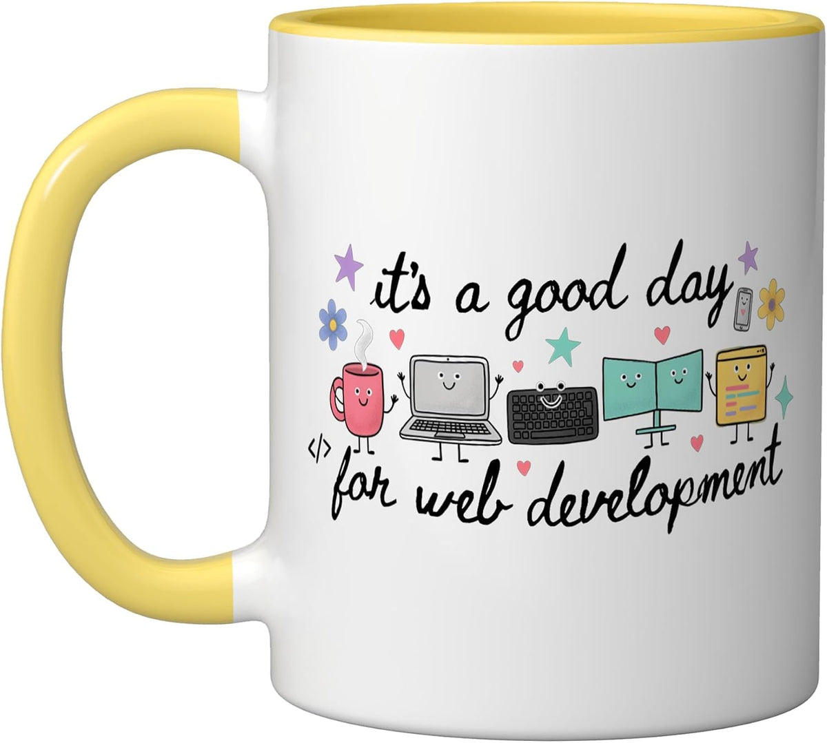 Web Developer Coder Programmer Frontend Backend Full Stack Ceramic Mug