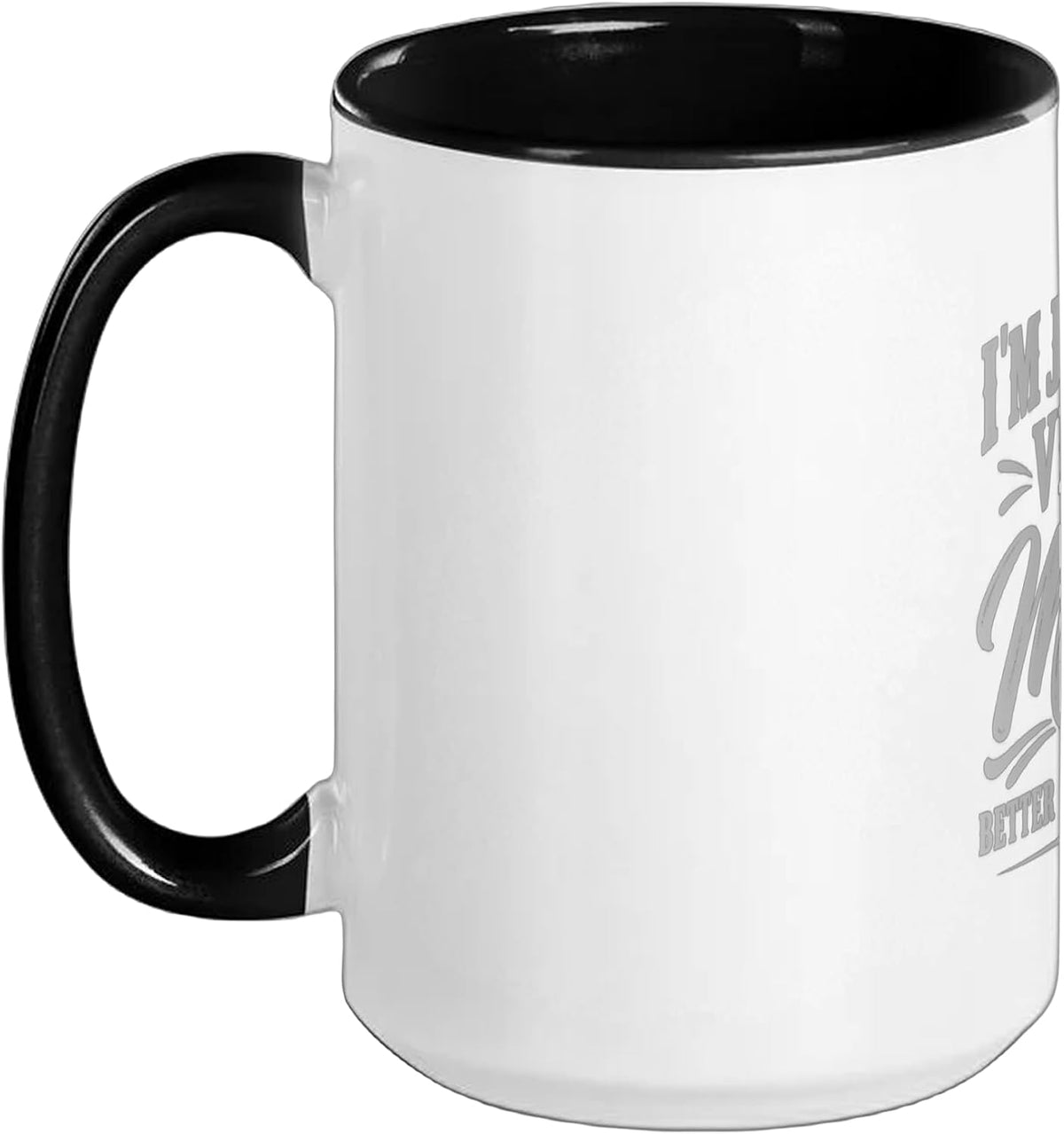 Dad's Girl Version Of My Dad Better Hair Funny Daughter Ceramic Mug