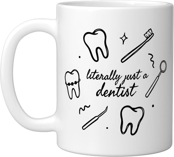 Dentist Dentistry Odontology Oral Health Dental Care Ceramic Mug