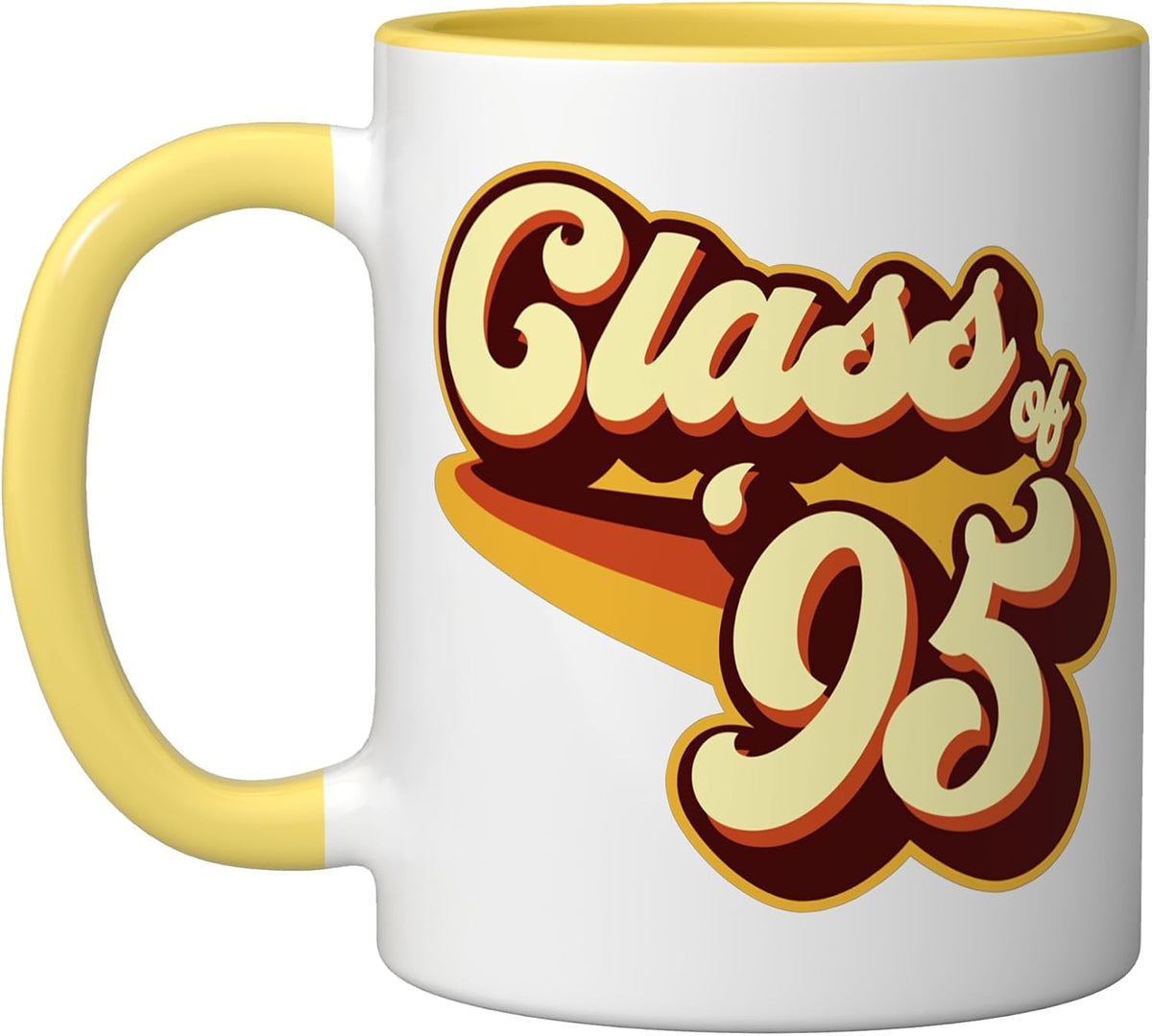 Class Of 95 Reunion Retro 1995 Ceramic Mug