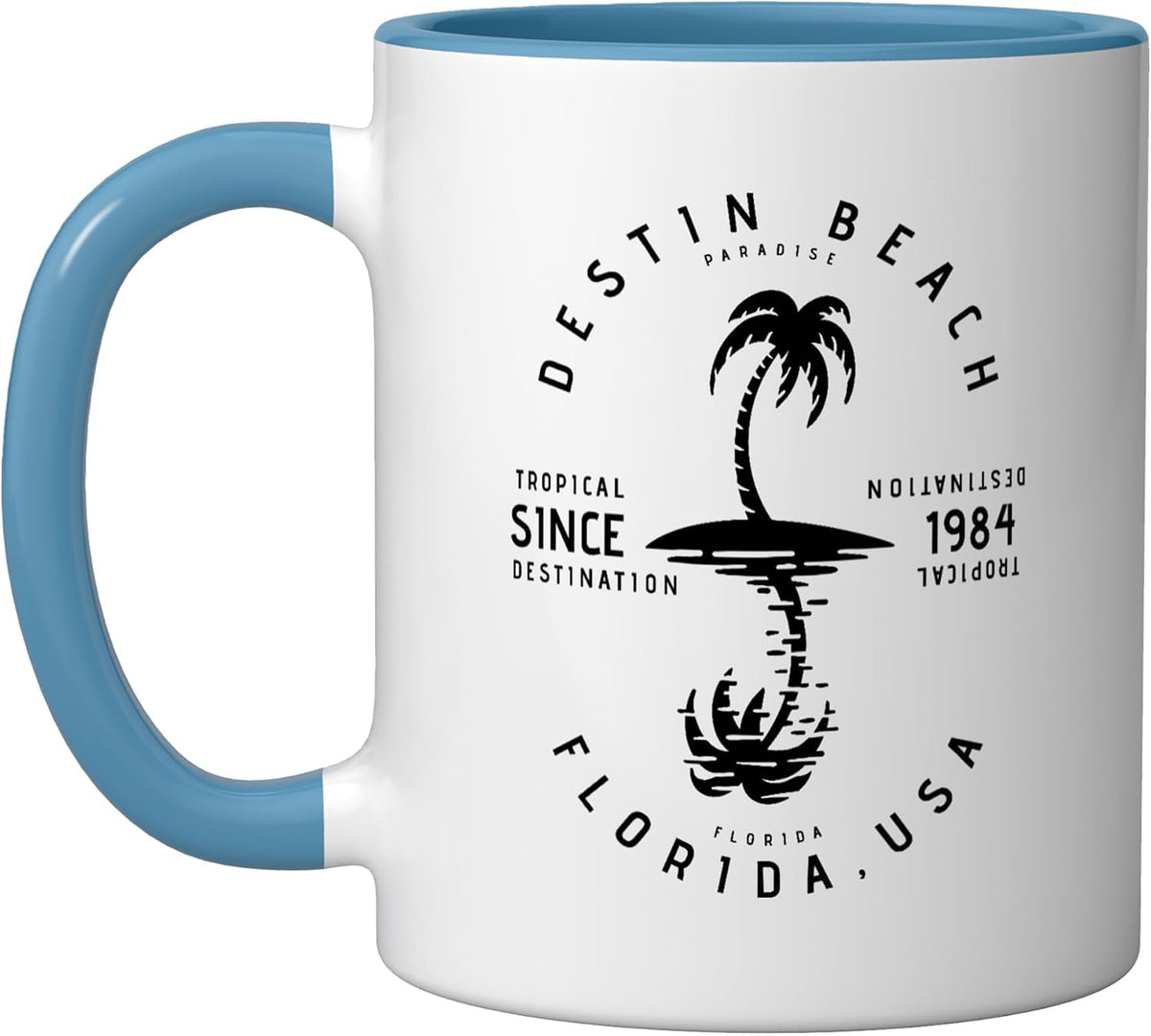 Destin Beach Fl Ceramic Mug
