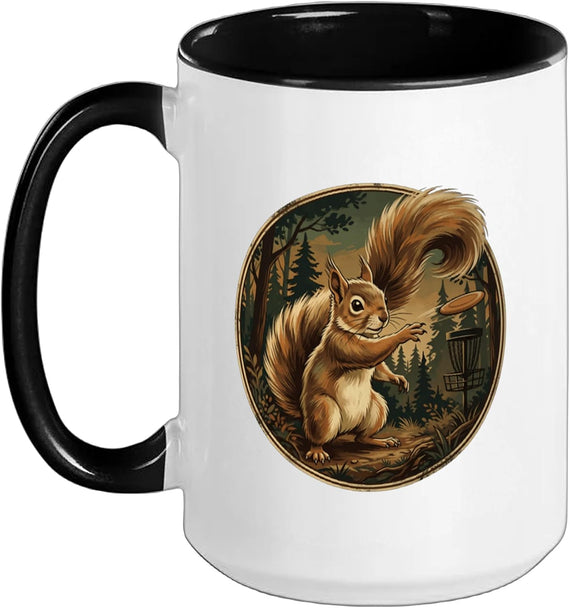 Disc Golf Basket Frolfing Disc Golf Player Disc Golfer Ceramic Mug