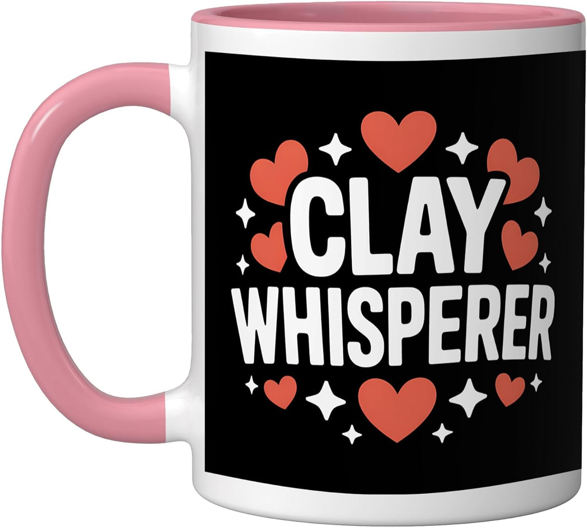 Clay Whisperer Cut Pottery And Ceramics Lover Women's Ceramic Mug