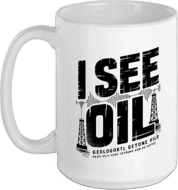 Petroleum Geologist Finds Oil Ordinary Rock Layers Ceramic Mug