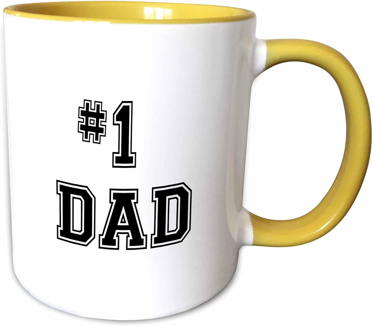 Number 1 Dad Greatest Dad Ever Ceramic Mug