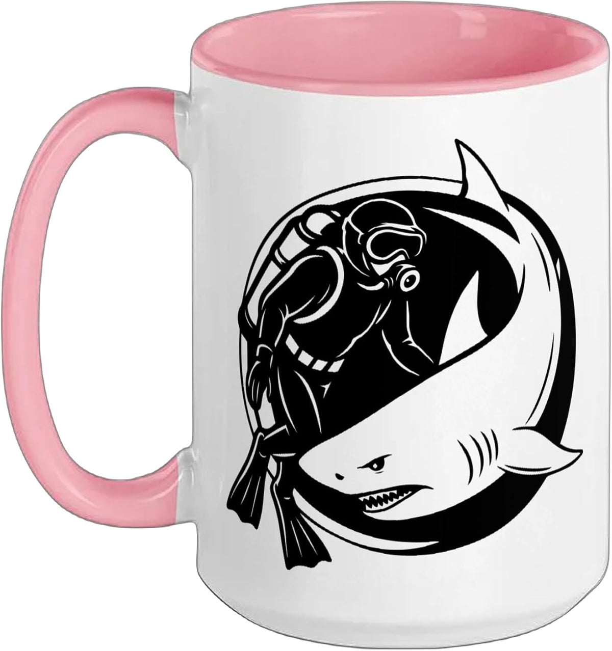 Underwater-Scuba-Diving Scuba-Divers Scuba-Diving Ceramic Mug
