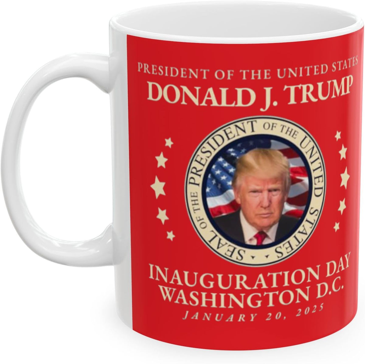 Trump Inauguration Collectible, Political Collectible Ceramic Mug
