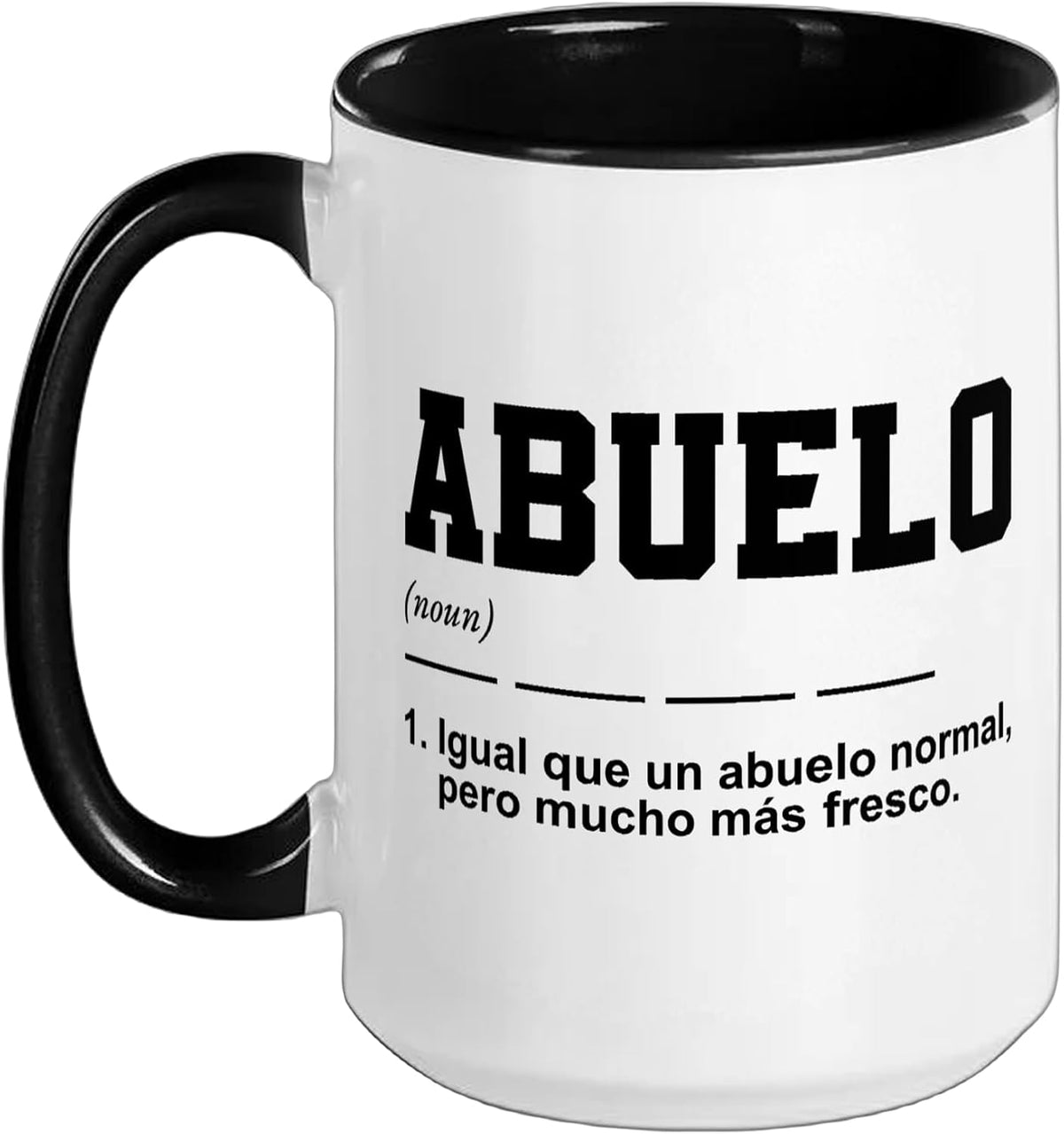 Abuelo Definition Mas Fresco Grandpa Regalo Para Abuelo Ceramic Mug