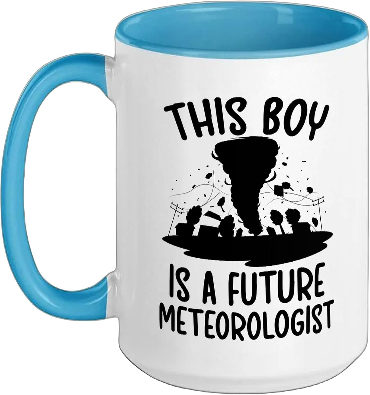 Boy Is Future Meteorologist Meteorology Kids Meteorologist Ceramic Mug