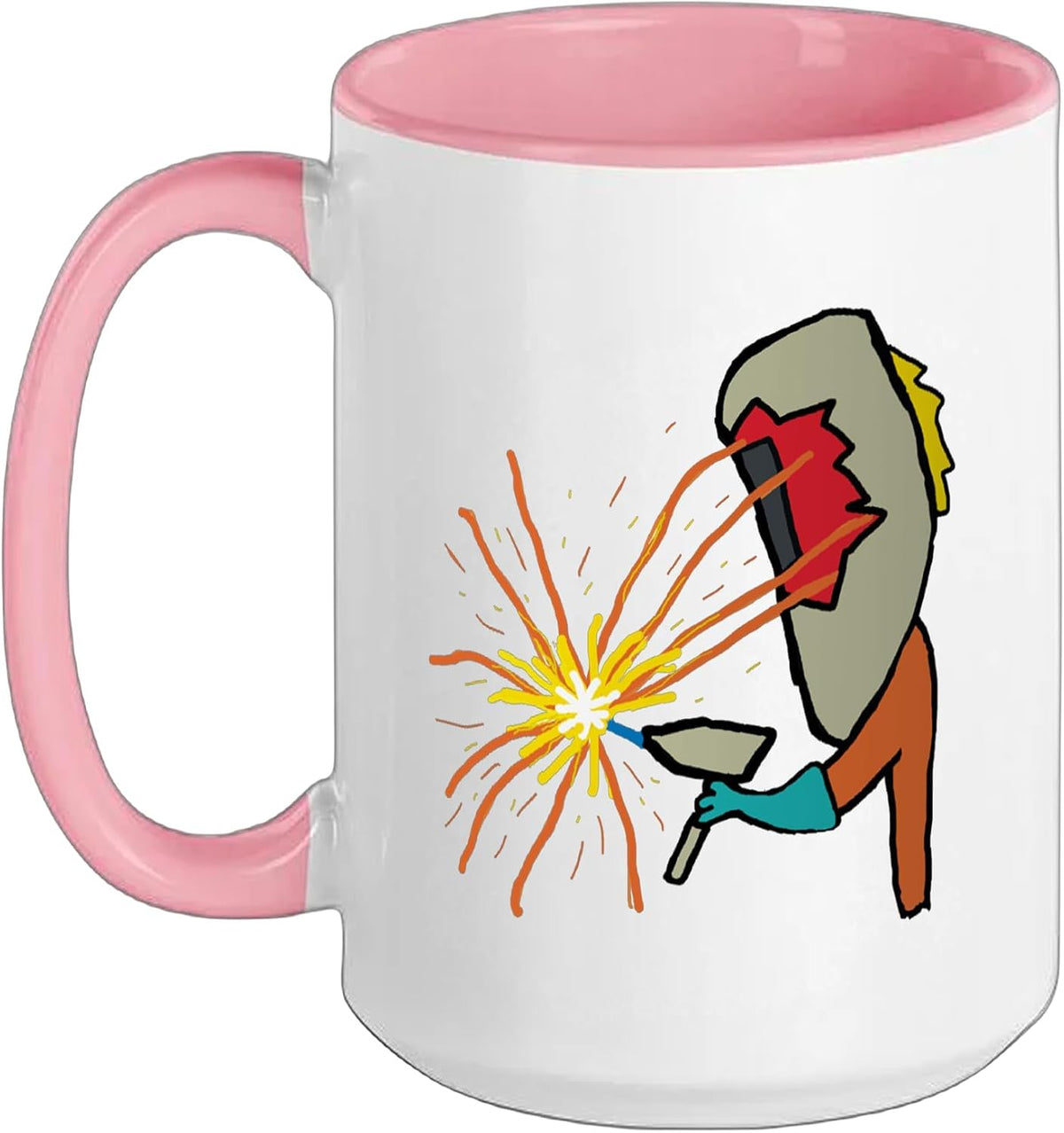 Welder Welding Ceramic Mug