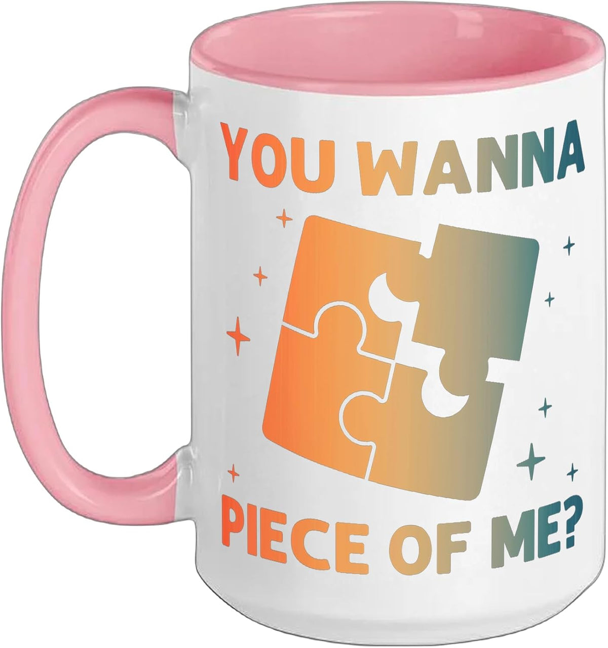 Funny Jigsaw Puzzle Design For Men Women Adults Puzzle Ceramic Mug