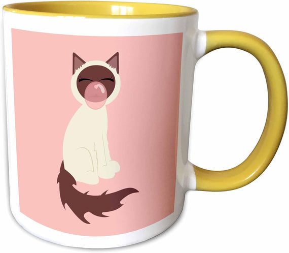 Bubblegum Cat Ceramic Mug