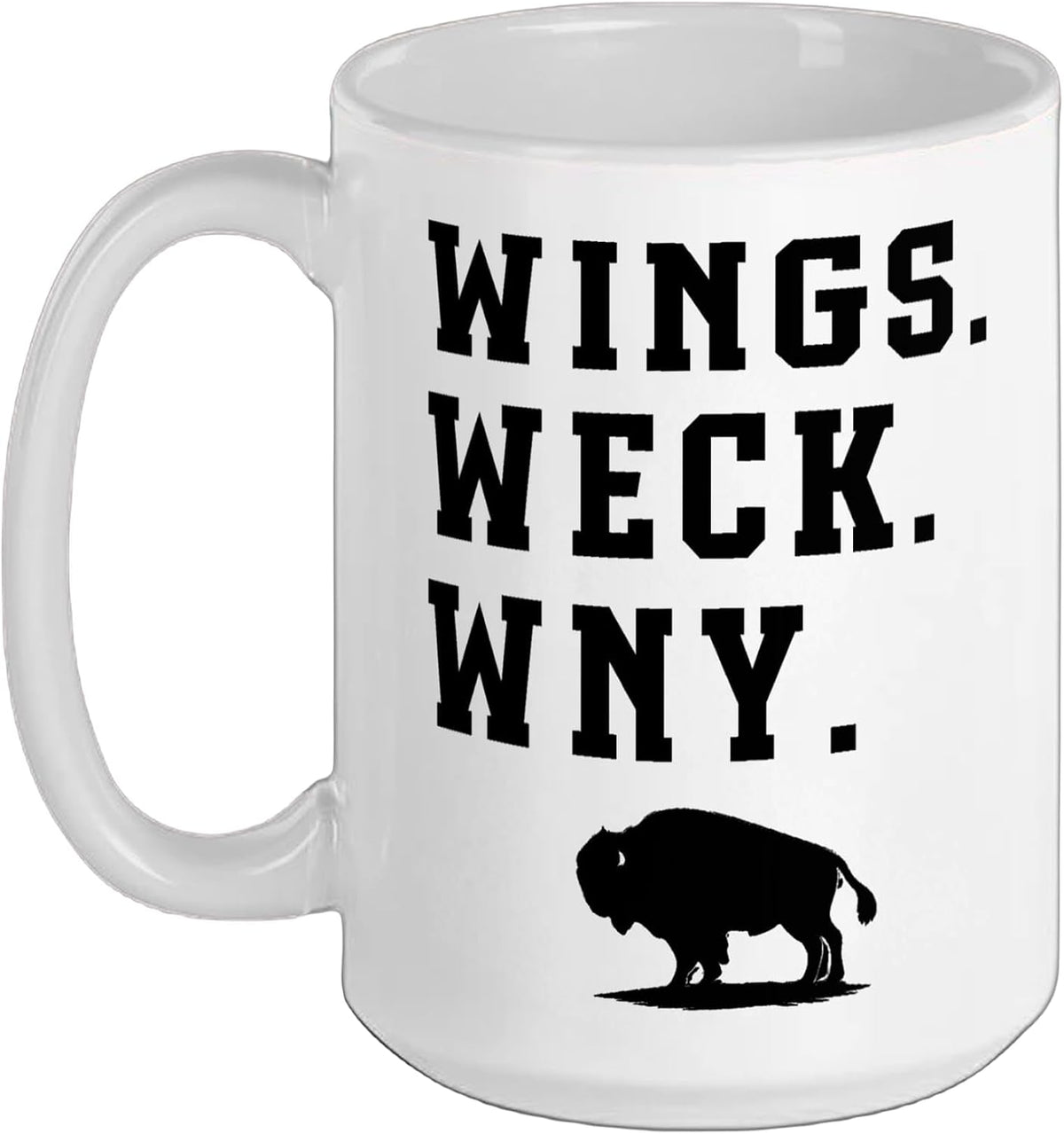 Wings Weck Wny Western New York Buffalo Ny Souvenir Ceramic Mug