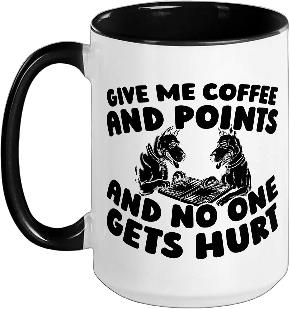 Board Game - Strategy Dice Backgammon Ceramic Mug