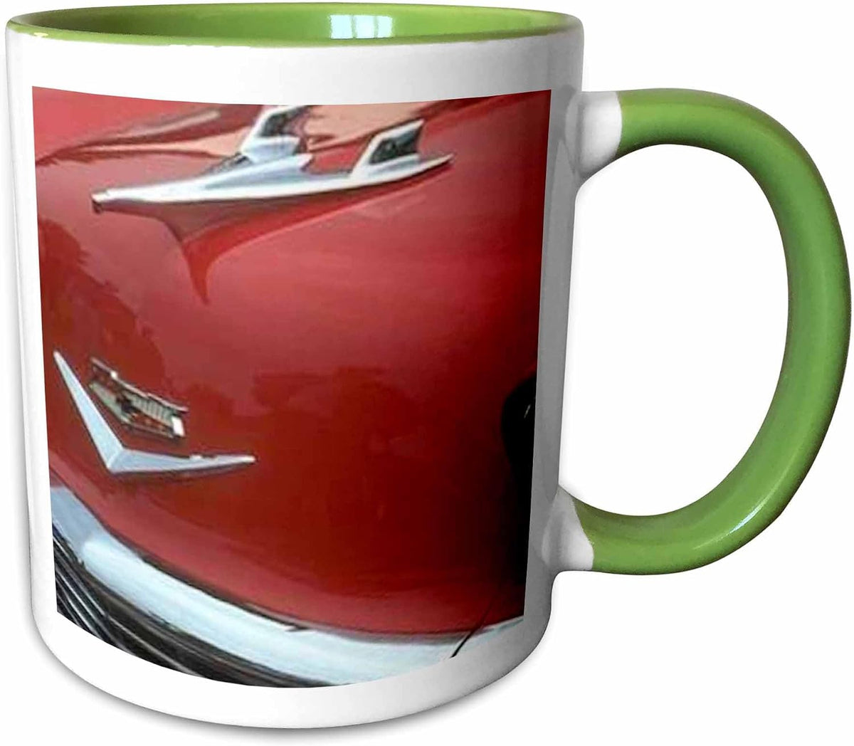 Vintage Auto Hood Ceramic Mug