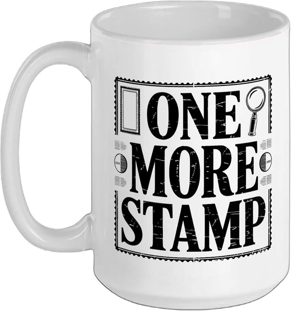 Stamp Collector Who Keeps Adding Just One More Ceramic Mug