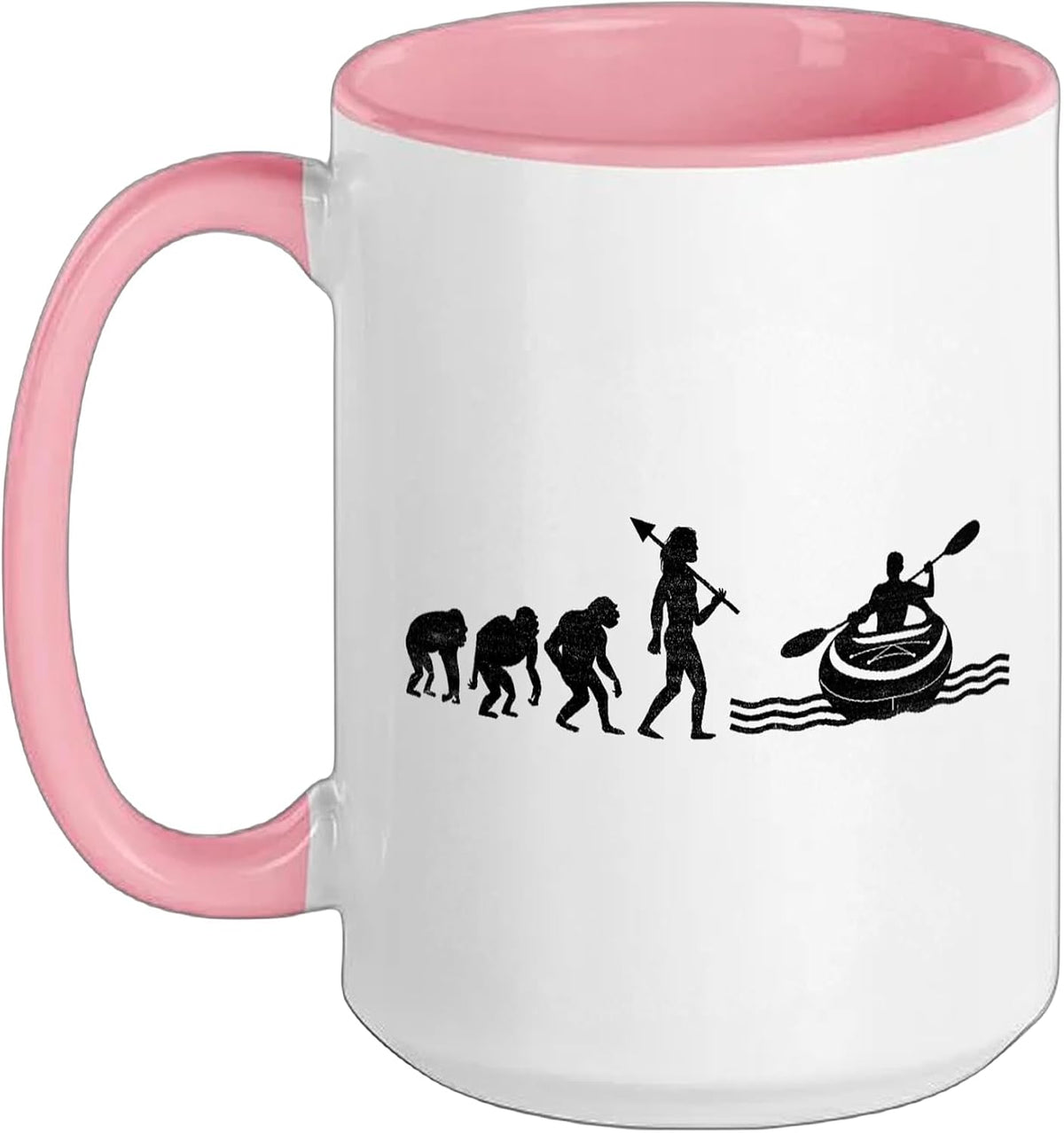 Evolution Kayaking Kayak Kayaks Kayaker Paddle Paddling Ceramic Mug