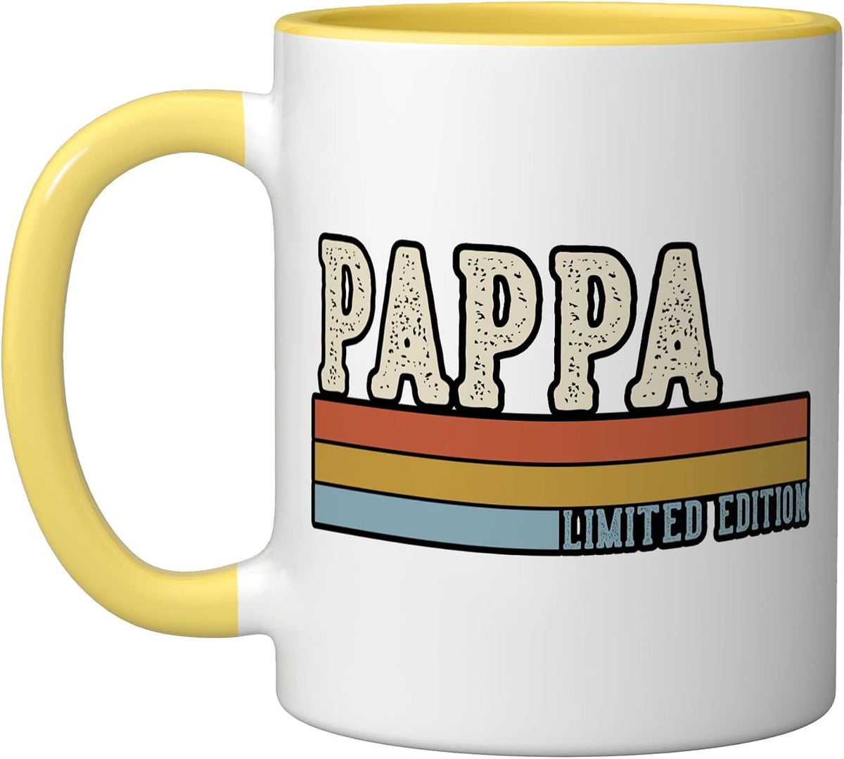 Pappa Vintage Grandpa Retro Fathers Day Christmas Ceramic Mug