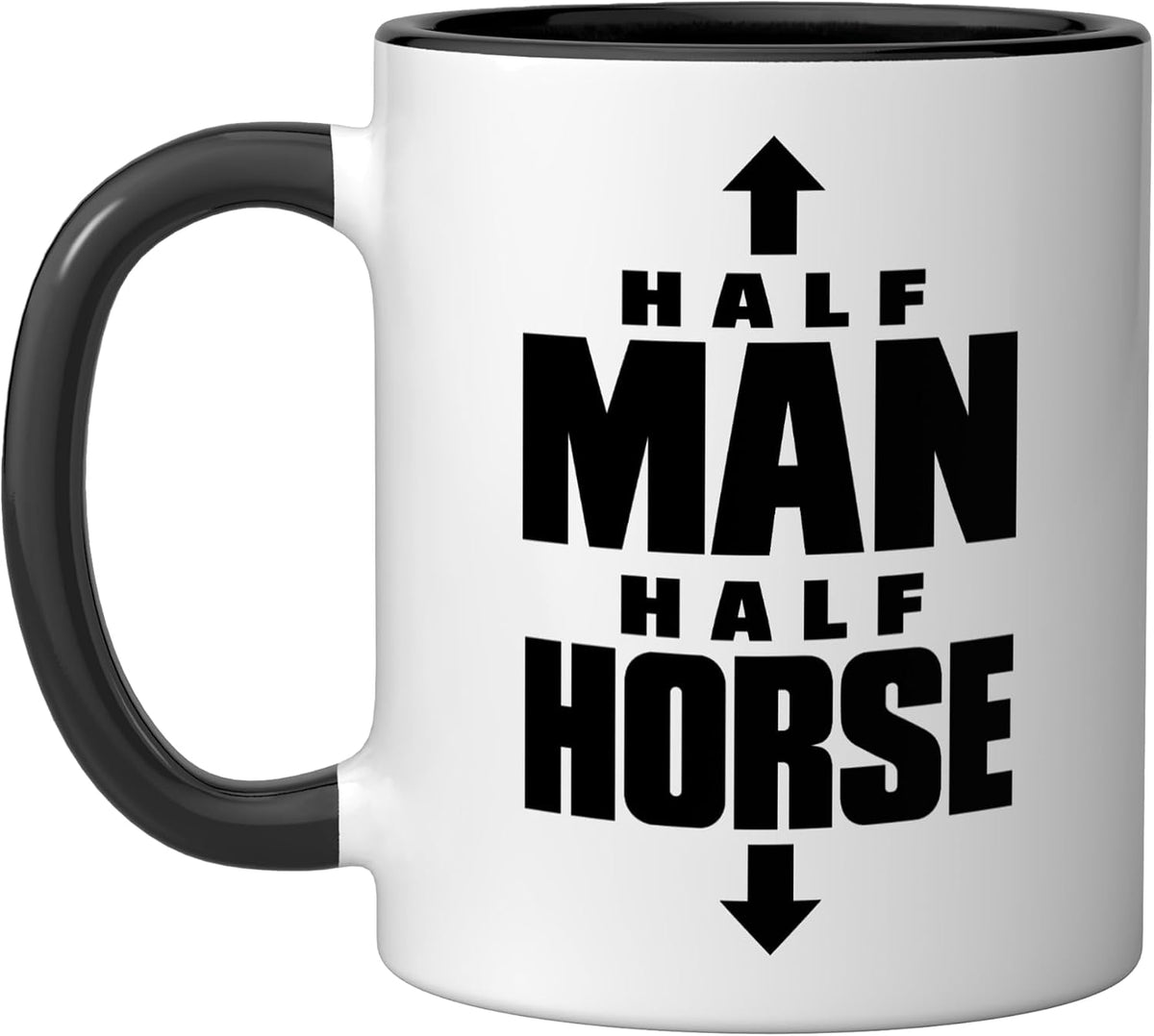Half Man Half Horse Horseback Equestrian Lover Ceramic Mug