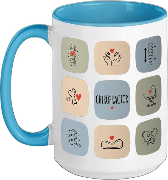 Chiropractor Chiropractic Physician Dc Spine Doctor Ceramic Mug