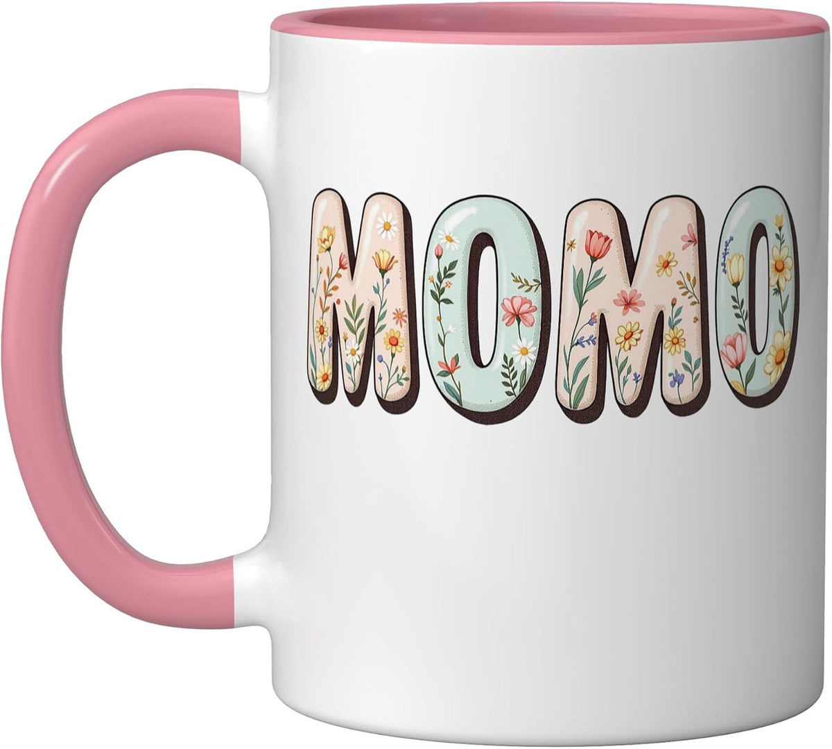 Wildflowers Momo Floral Mother's Day Momo Ceramic Mug