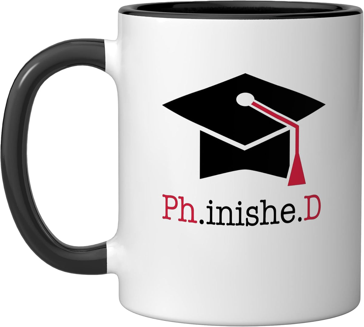 Ph. Inishe. D Phd Ceramic Mug