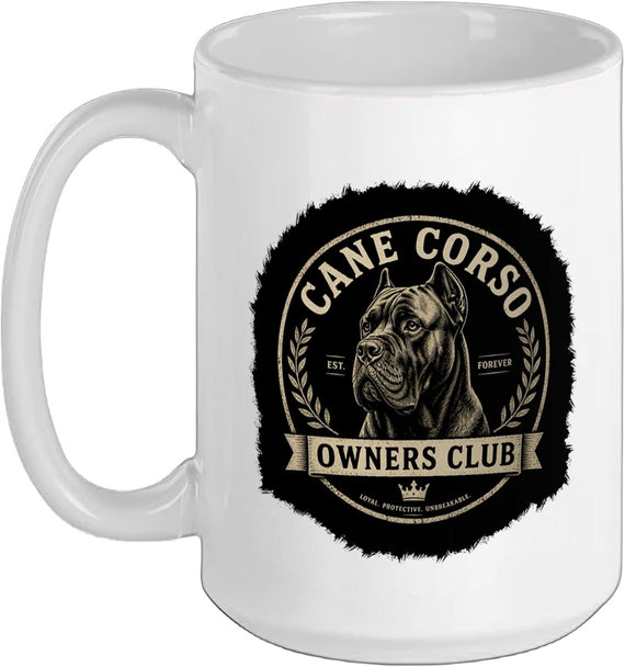 Cane Corso Owners Club Dog Ceramic Mug